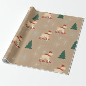 Kerstgeit Inpakpapier (Uitgerold)