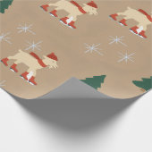 Kerstgeit Inpakpapier (Hoek)