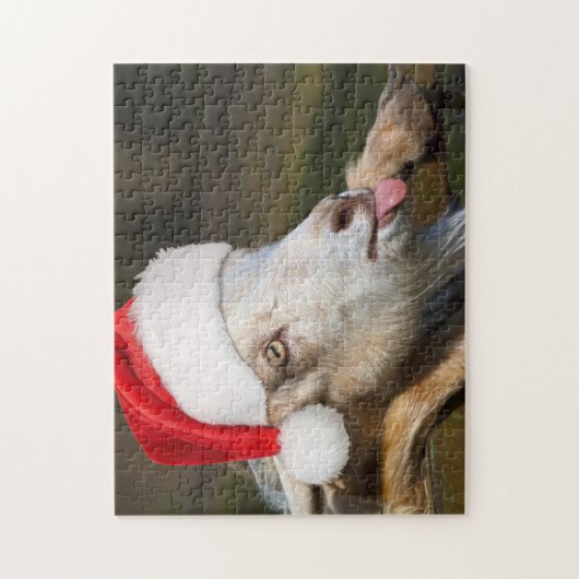 kerstgeit legpuzzel (Verticaal)