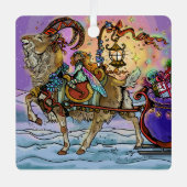 Kerstgeit Ornament (Voorkant)