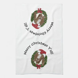 Kerstgeit Tea Towel Theedoek