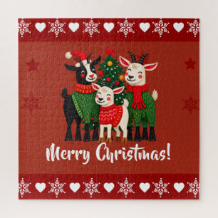 Kerstgeiten Prettig Kerstfeest Legpuzzel