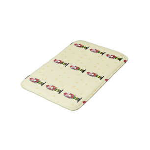 kerstgek badmat