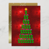 Kerstgeld Kaart (Voorkant / Achterkant)