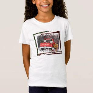 Kerstgenoom Sweet Gnome Red Truck Pset Rustin T-shirt