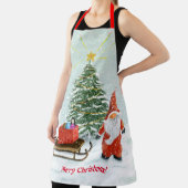 Kerstgenoompron groot schort (Insitu)