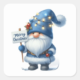 Kerstgenoomstickers Vierkante Sticker