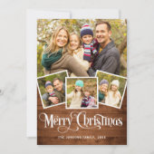 kerstgerei 4 fotografie feestdagenkaart (Voorkant)