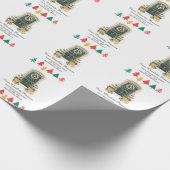 Kerstgeschenk voor cliënten van makelaar cadeaupapier (Hoek)