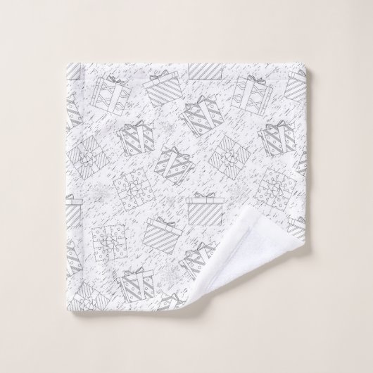 Kerstgeschenken 3 bad handdoek (Wasdoekje)