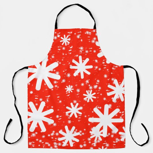 kerstgeschut schort (Voorkant)