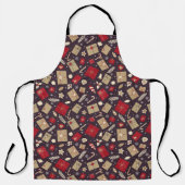 kerstgeschut schort (Voorkant)