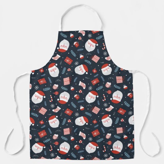 kerstgeschut schort (Voorkant)