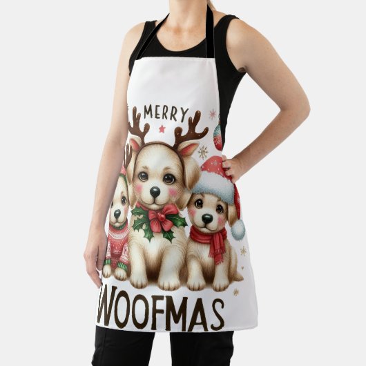 kerstgeschut schort (Insitu)