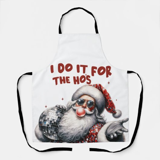 Kerstgeschut Schort (Voorkant)