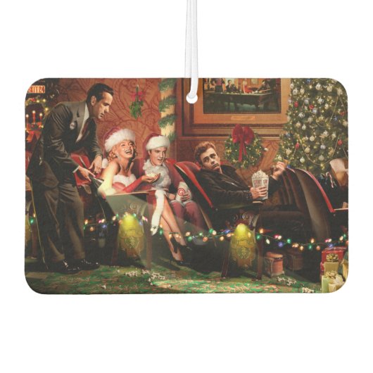 Kerstgesprek Luchtverfrisser (Voorkant)