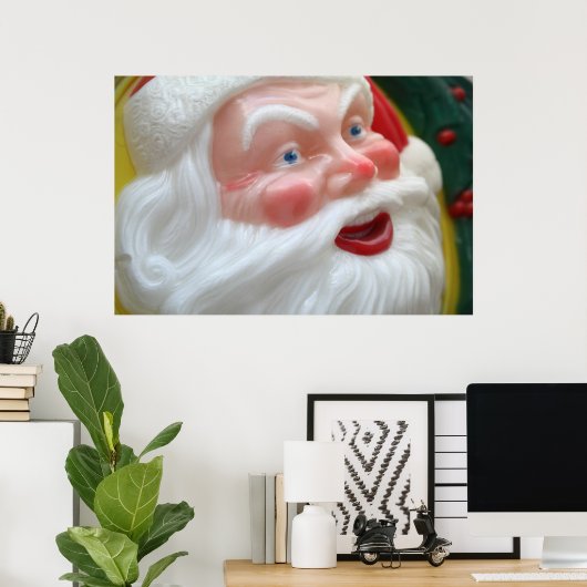 kerstgezicht poster (Thuiskantoor)