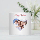 Kerstgezin Foto van Silver (Staand voorkant)