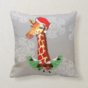 kerstGiraffe Kussen