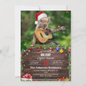 kerstgitaarvarken kaart (Voorkant)