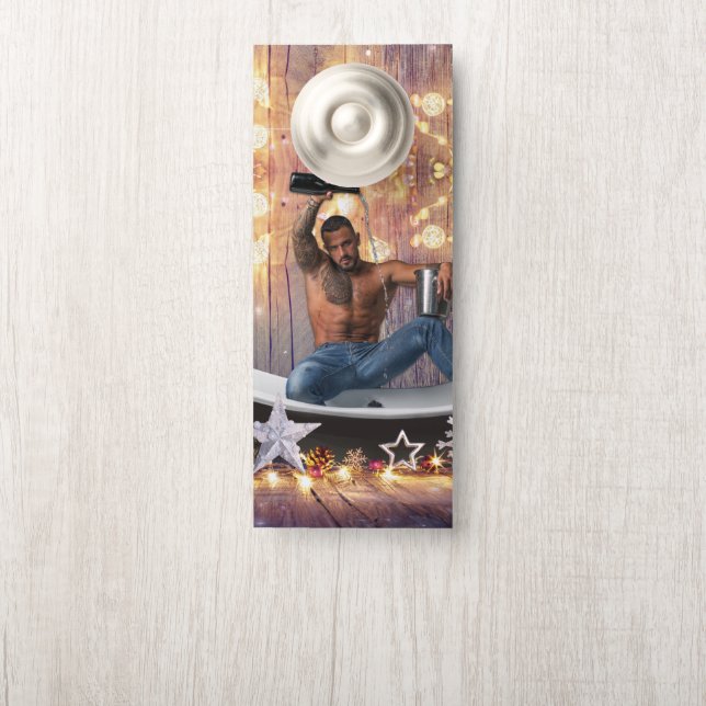 Kerstglady Joe Silver Gold sterren licht nat (Op knop)