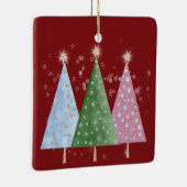 Kerstglans Keramisch Ornament (Rechts)