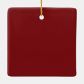 Kerstglans Keramisch Ornament (Achterkant)
