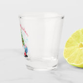 kerstglas met cadeau shot glas (Rechts)