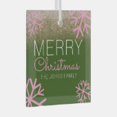 Kerstglas Ornament (Voorkant Rechts)