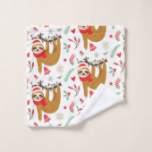 Kerstgleuf Bad Handdoek (Wasdoekje)