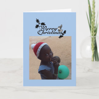 Kerstglimlach Feestdagen Kaart