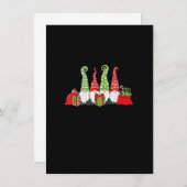 Kerstgnomen Funny Kerstmis Winter Vibes_ Kaart (Voorkant / Achterkant)