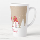 Kerstgnomen Latte Mok (Rechts)