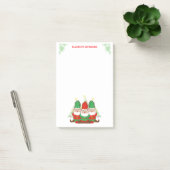 Kerstgnomen, persoonlijk post-it® notes (Kantoor)