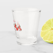 kerstgnomen Shot Glass Glas (Rechts)