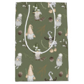 Kerstgnomen Woodland Medium Cadeauzakje (Voorkant)