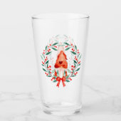 kerstgnoom glas (Voorkant)