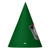 Kerstgnoom in een zak feesthoedjes (Links)