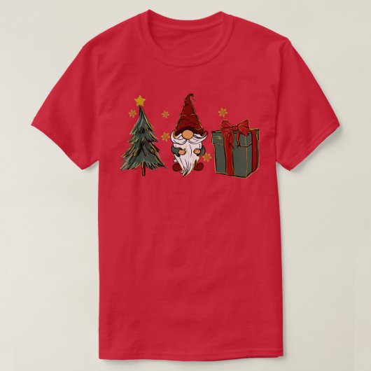 kerstgnoom t-shirt (Design voorkant)