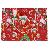 kerstGOATS-Snoep en Jingle Bells GetYerGoat™ Groot Cadeauzakje (Voorkant)