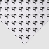 KerstGolf Ball en Club Tissuepapier (Detail)