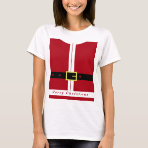 kerstgordel met kersttaart t-shirt