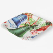 kerstgordels feestdag bord (Gebogen)