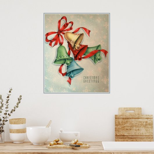  kerstgordels poster feestdag (Keuken)