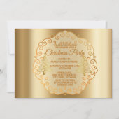 Kerstgouden Feestdagen Kaart (Voorkant)