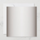 Kerstgouden rendierpartij kaart (Achterkant)