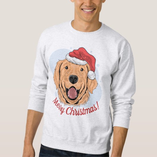 KerstGouden Retriever Trui (Voorkant)