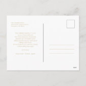 Kerstgouden sneeuwvlokken en Holly Custom Photo Feestdagenkaart (Achterkant)