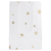 kerstgoudvlekken medium cadeauzakje (Achterkant)