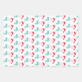 kerstgrafie inpakpapier vel (Voorkant)